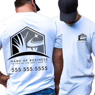 T-shirt Logo d'entretien de pelouse Professionnel Landscap