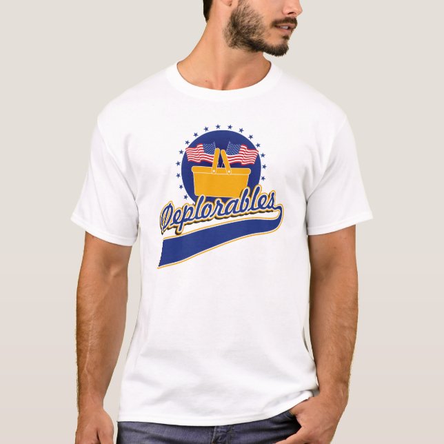 T-shirt Logo d'équipe de Deplorables (Devant)