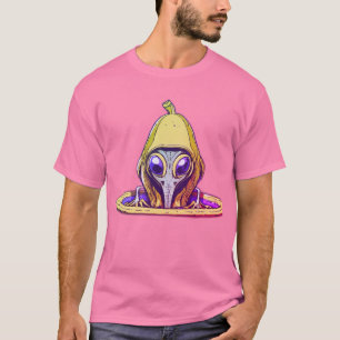 T-shirt Logo des Aliens mangeurs de bananes