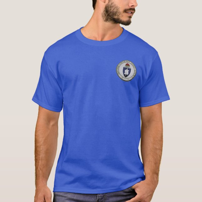 T-shirt Logo des chemises de l'Agence de vérification des  (Devant)