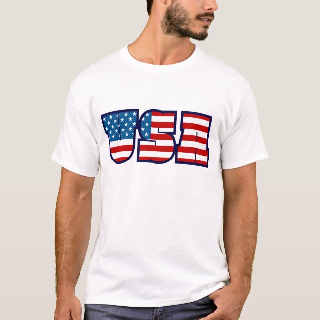 T-shirt Logo des Etats-Unis (Devant)