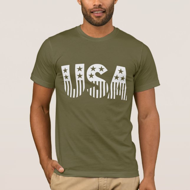T-shirt Logo des Etats-Unis (Devant)