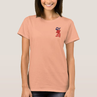 T-shirt Logo des Etats-Unis Nike Dri-FIT Pink Polo Shirt f