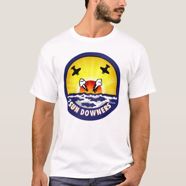 T-shirt Logo des Sundowners Vf-111 (Devant)