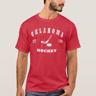 T-shirt Logo d'hockey de l'Oklahoma rétro