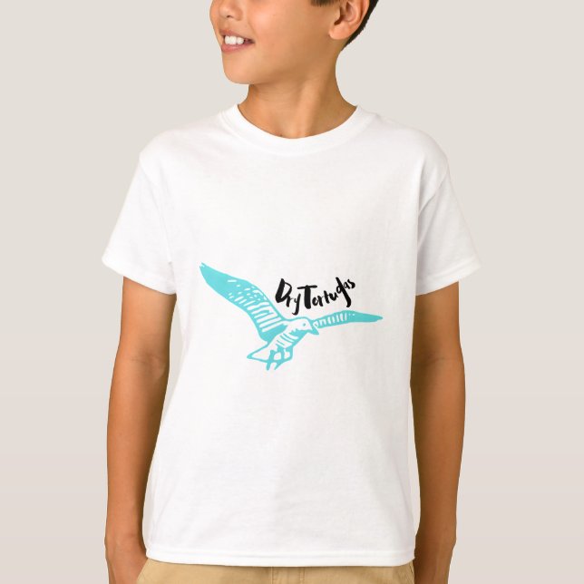 T-shirt Logo d'oiseau de mer de Tortugas sec (Devant)