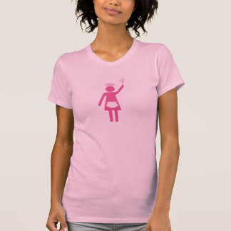 T-shirt Logo domestique de rose de déesse