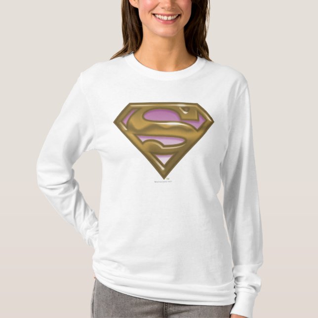 T-shirt Logo doré Supergirl (Devant)