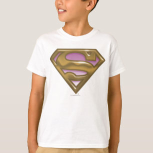 T-shirt Logo doré Supergirl