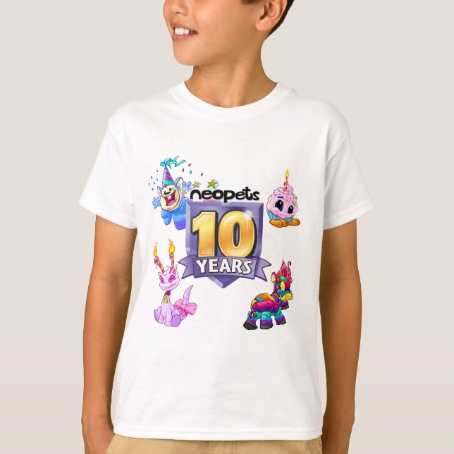 T-shirt Logo du 10e anniversaire (Devant)