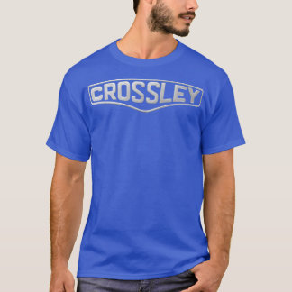 T-shirt Logo du bus Crossley vintage