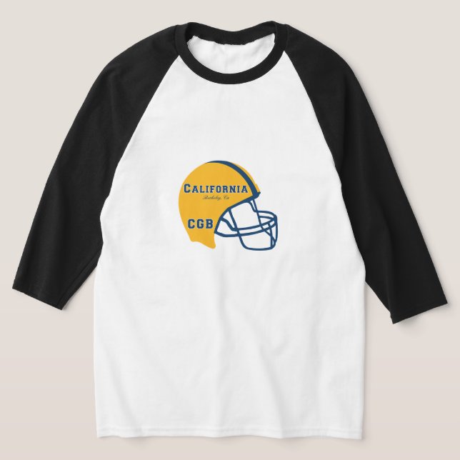 T-shirt Logo du casque de football de Berkeley en Californ (Poser)