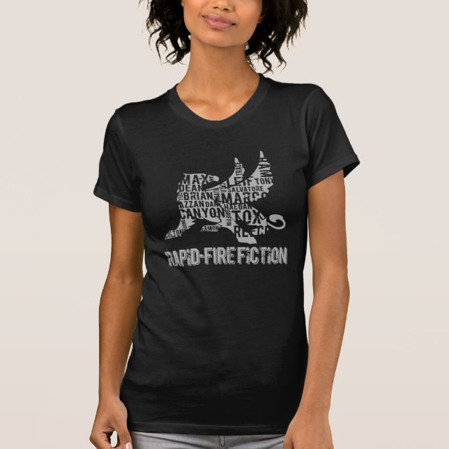 T-shirt Logo du Chemin noir Griffin RFF (Devant)