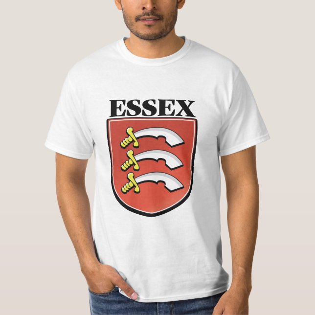 T-shirt Logo du comté d'Essex (Devant)