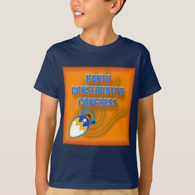 T-shirt Logo du Congrès conservateur bantu (Devant)
