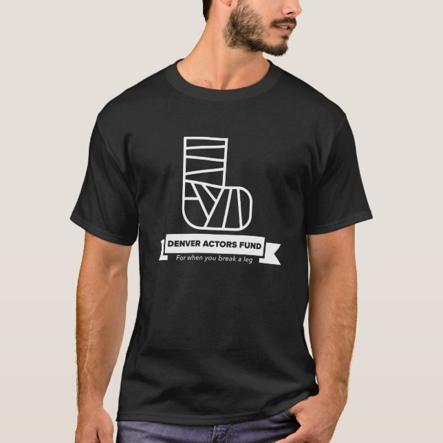 T-shirt Logo du Denver Actors Fund (Devant)