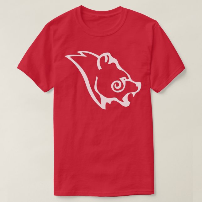 T-shirt Logo du drapeau Skyrim Stormcloak (Design devant)