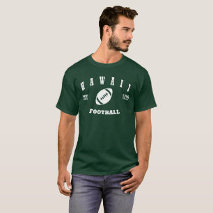 T-shirt Logo du football d'Hawaï rétro