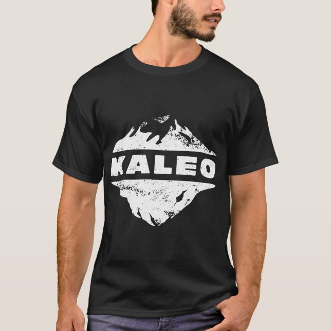 T-shirt Logo du glacier de Kaleo (Devant)