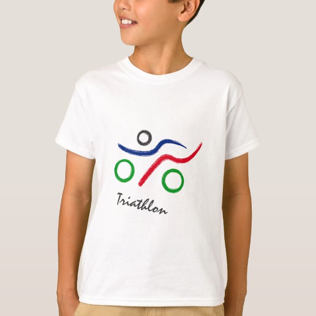 T-shirt Logo du Grand Triathlon (Devant)