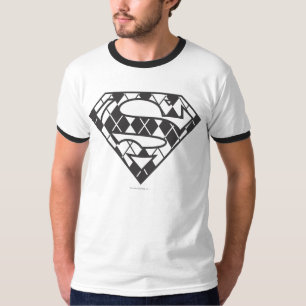 T-shirt Logo du Jacquard noir Supergirl
