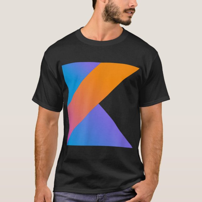 T-shirt Logo du langage de programmation Kotlin pour le pr (Devant)