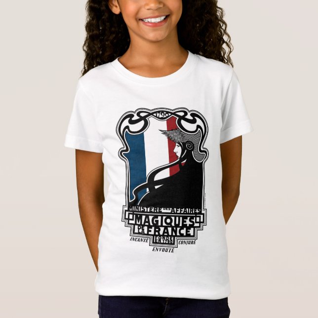 T-Shirt Logo du ministère des Affaires magiques de la Fran (Devant)