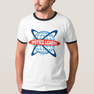 T-shirt Logo du monde de la Ligue de la Justice