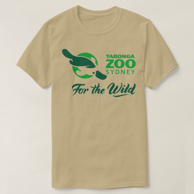 T-shirt Logo du parc Zoo de Taronga1 (Design devant)