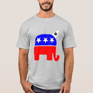 T-shirt Logo du parti républicain Dunce