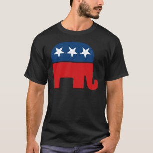 T-shirt Logo du parti républicain - GOP Elephant