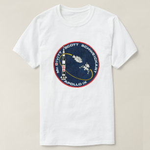 T-shirt Logo du patch de mission NASA Apollo 9