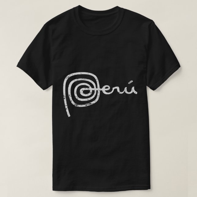 T-SHIRT LOGO DU PÉROU - MARCA PERU DÉBARDEUR (Design devant)