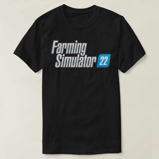 T-shirt Logo du simulateur agricole 22 (Design devant)