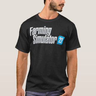 T-shirt Logo du simulateur agricole 22