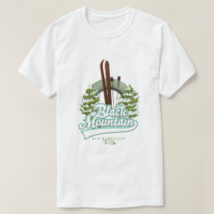 T-shirt Logo du ski du New Hampshire de Black Mountain.