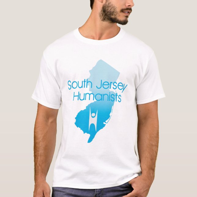 T-shirt Logo du sud d'humanistes du Jersey (Devant)
