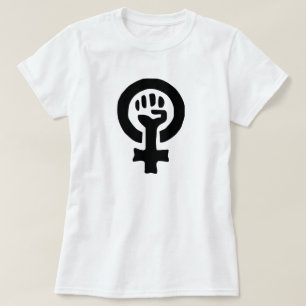 T-shirt Logo du symbole féministe