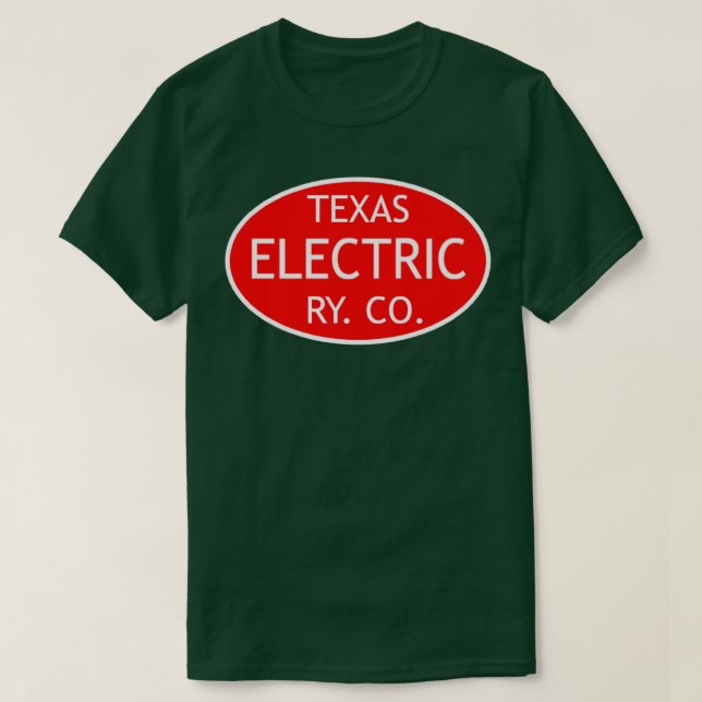T-shirt Logo du Texas Electric Railway (Design devant)