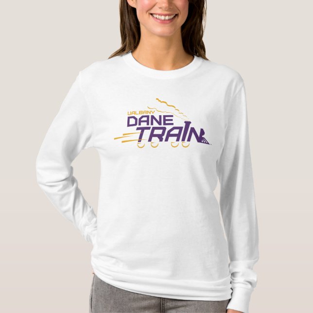 T-shirt Logo du train UAlbany Dane (Devant)