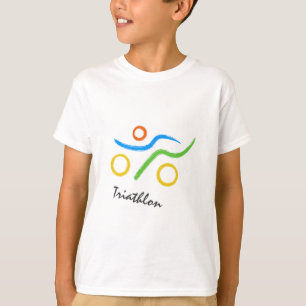 T-shirt Logo du triathlon