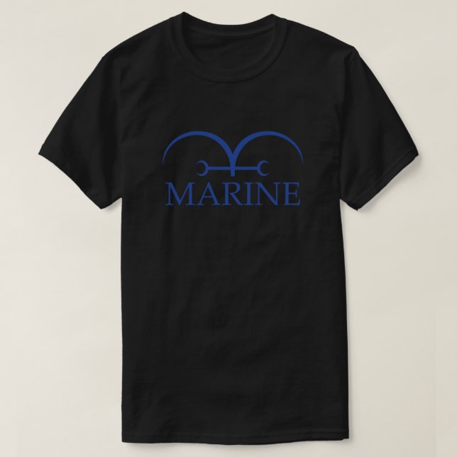 T-shirt Logo d'un drapeau maritime - Marineford (Design devant)
