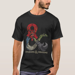 T-shirt Logo Dungeons Dragons Dragon Ampersand 