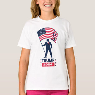 T-shirt Logo électoral 2024 Donald Trump pour le président