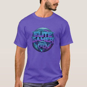 T-Shirt Logo Elite Gamer Néon