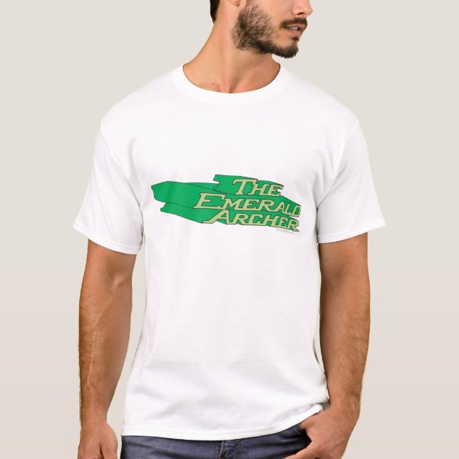 T-shirt Logo Emerald Archer (Devant)
