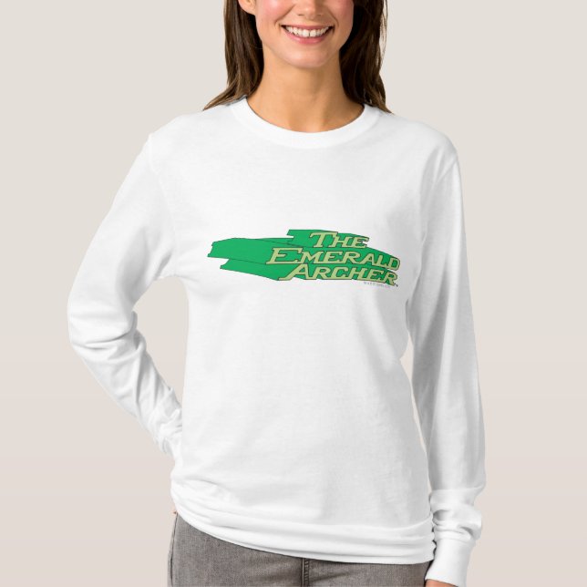 T-shirt Logo Emerald Archer (Devant)