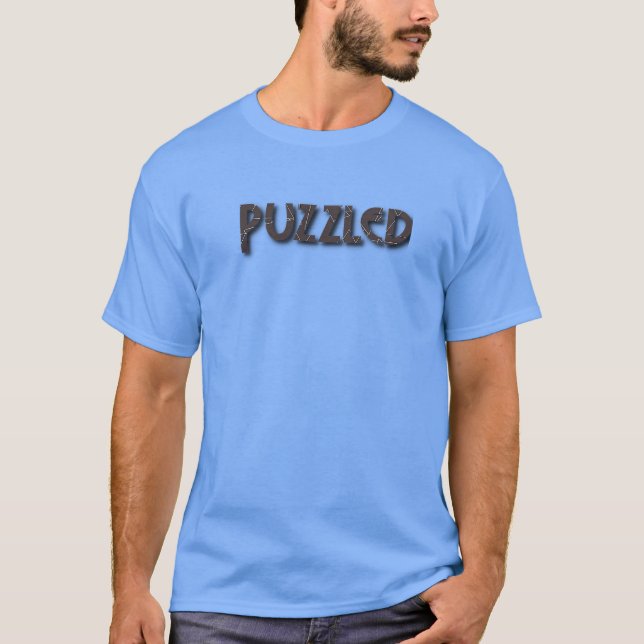 T-shirt Logo Émouvant Hommes Bleu Clair (Devant)