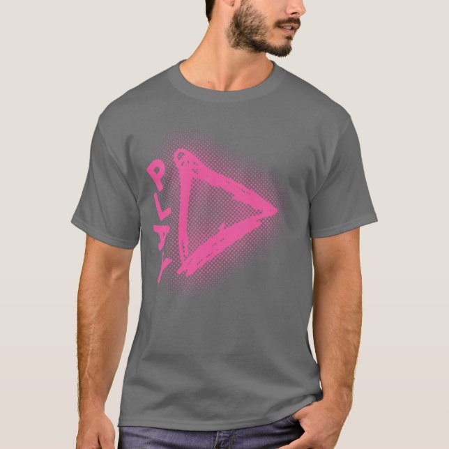 T-shirt Logo empilé Ed Sheeran Play (Devant)
