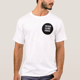 T-shirt Logo et texte personnalisés pour l'entreprise